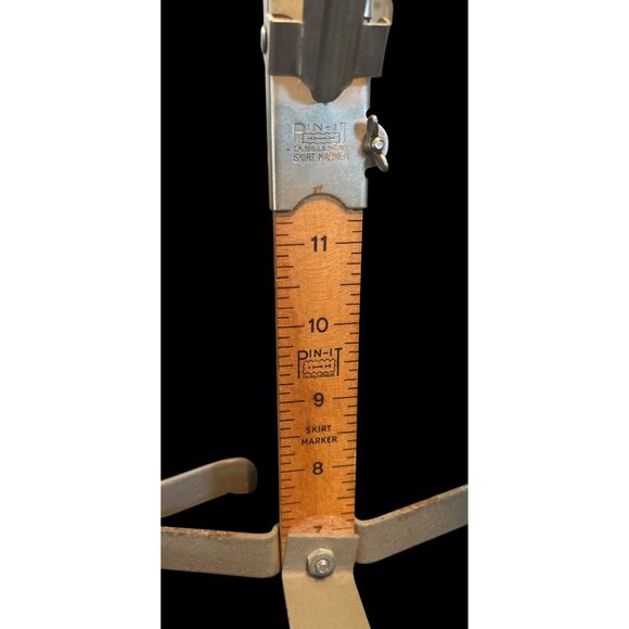 2 Vtg ORCO Products Pin-It Skirt Markers 7"-20" 7"-24" Adjustable Ruler Sewing - Picture 2 of 8